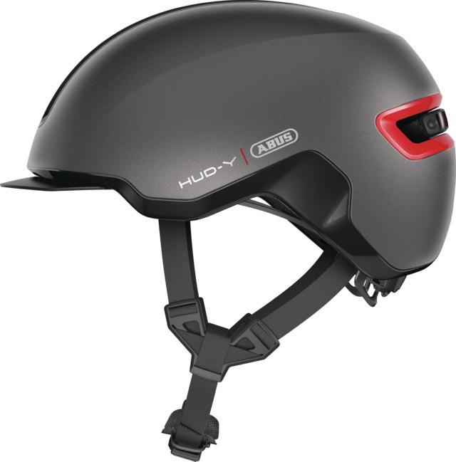Halfords Abus ABUS HUD-Y City Helmet, Titan, S | Extra 8% off for BC Members