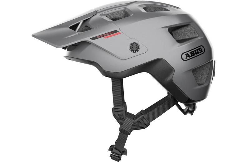 ABUS MoDrop MTB Helmet, Ti Silver, M ABUS MoDrop MTB Helmet, Ti Silver, M