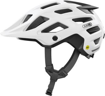 ABUS Moventor 2.0 MTB Helmet, MIPS, Shiny White, L
