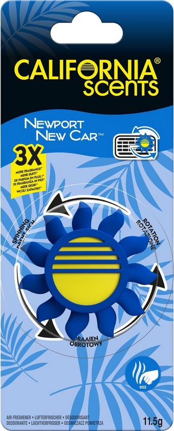 Cal Scents Newport New Car Spinner