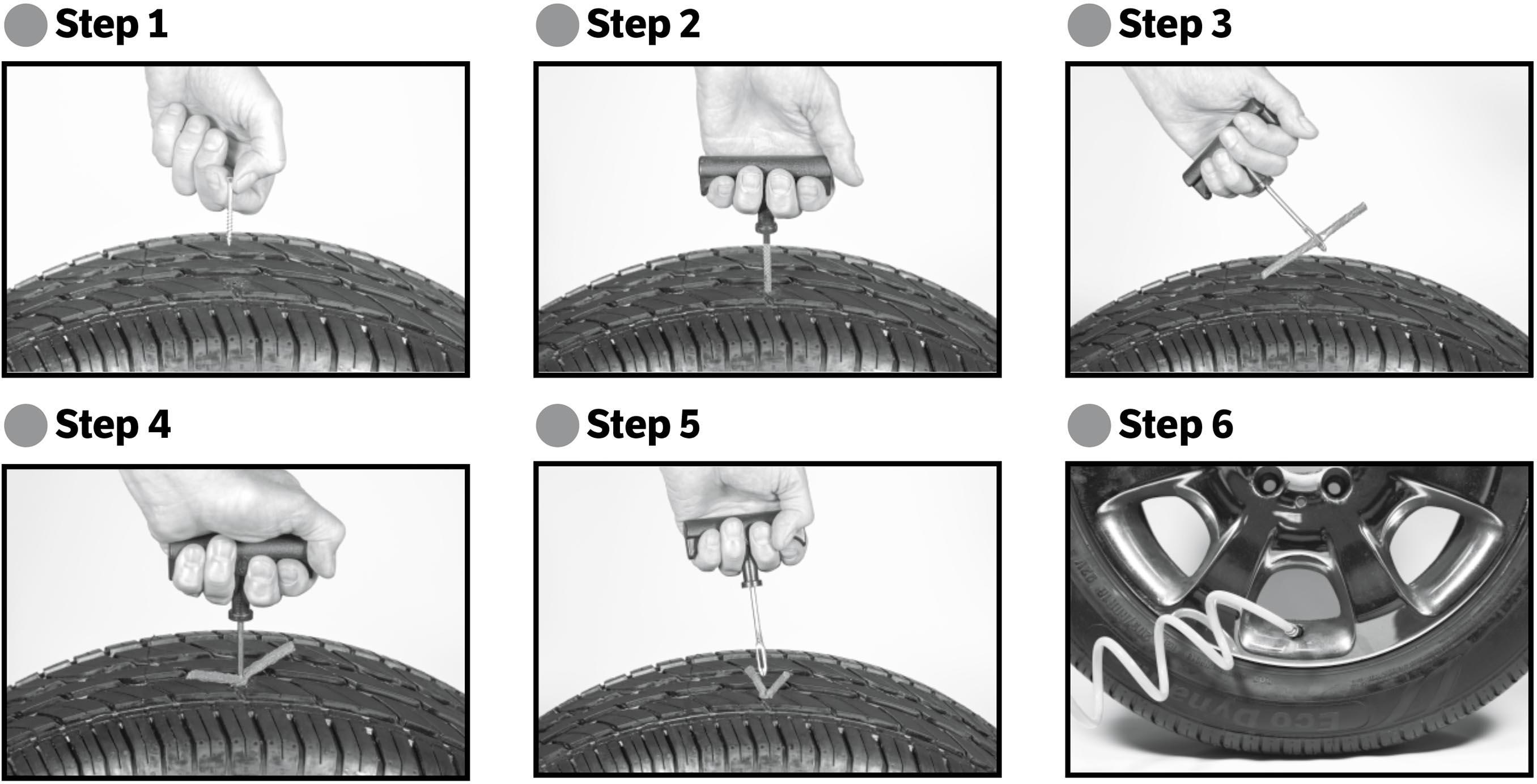 Slime Tyre Repair Plugs, 5-pack refill