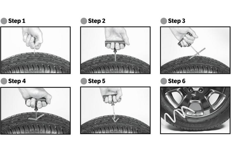 Slime Tyre Repair Plugs, 5-pack refill Slime Tyre Repair Plugs, 5-pack refill