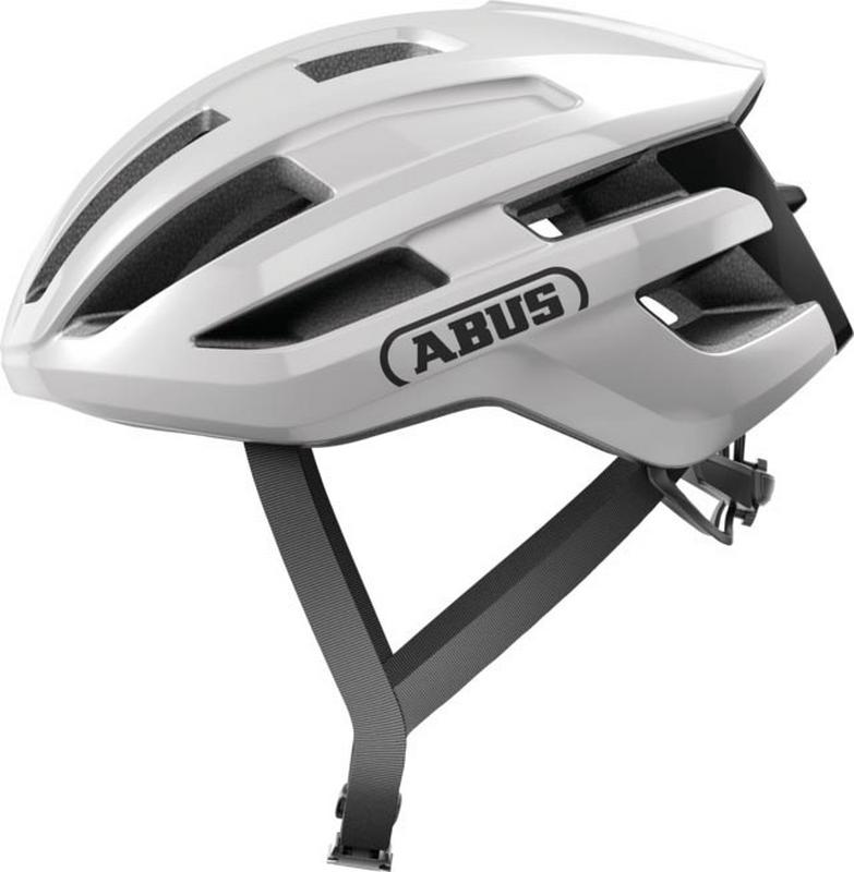 Halfords Abus Powerdome Road Helmet, Polar White, L | Extra 8% off for BC Members