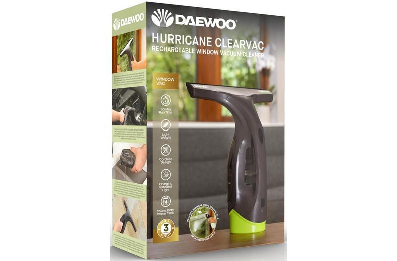 Hurricane Clearvac Rechargeable Window Cleaning Vacuum and Washer Hurricane Clearvac Rechargeable Window Cleaning Vacuum and Washer