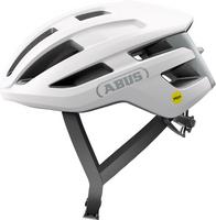 Halfords Abus Powerdome Road Helmet, Mips, Polar White, L | Extra 8% off for BC Members
