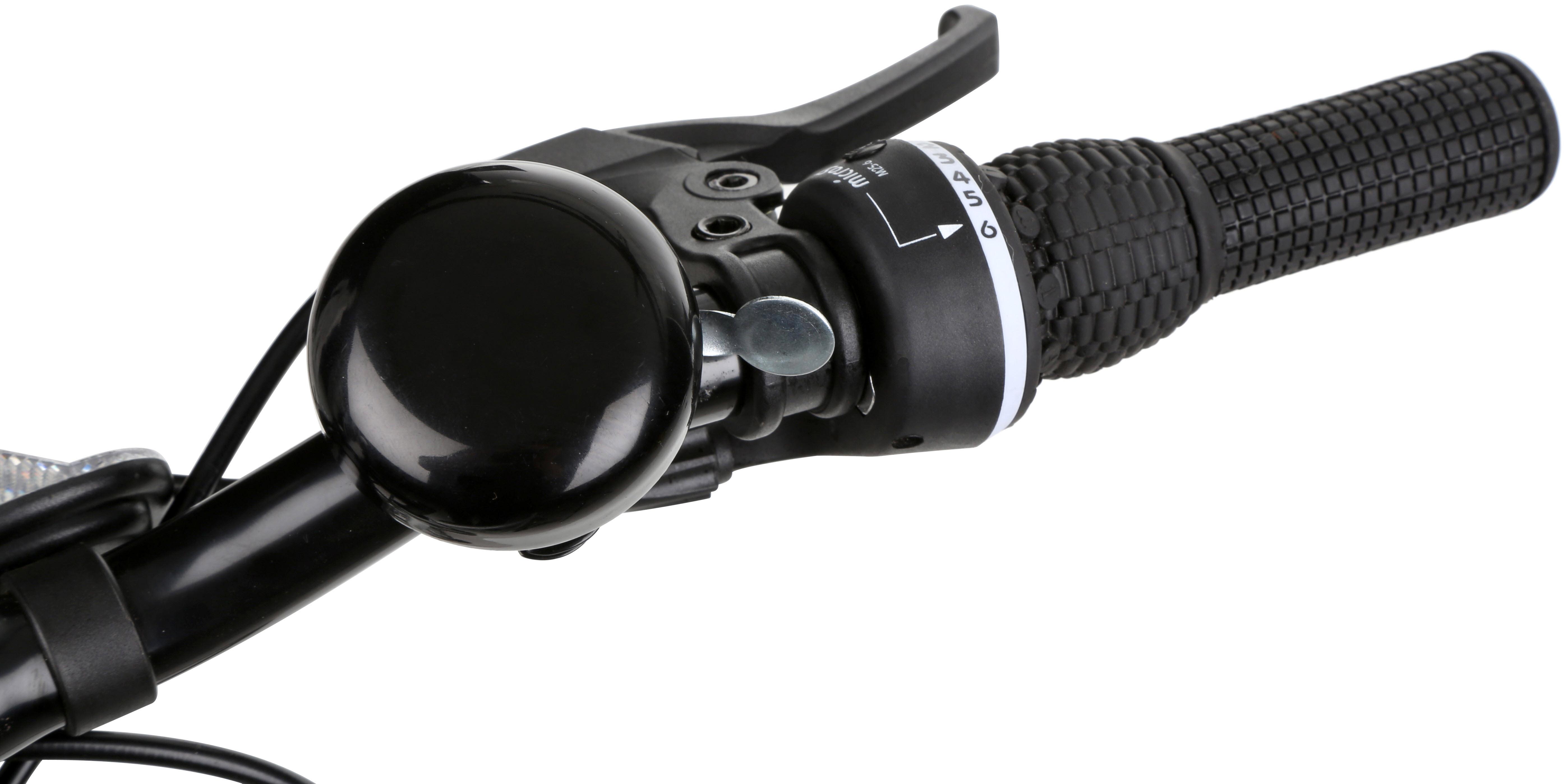 Halfords Black Metal Bell