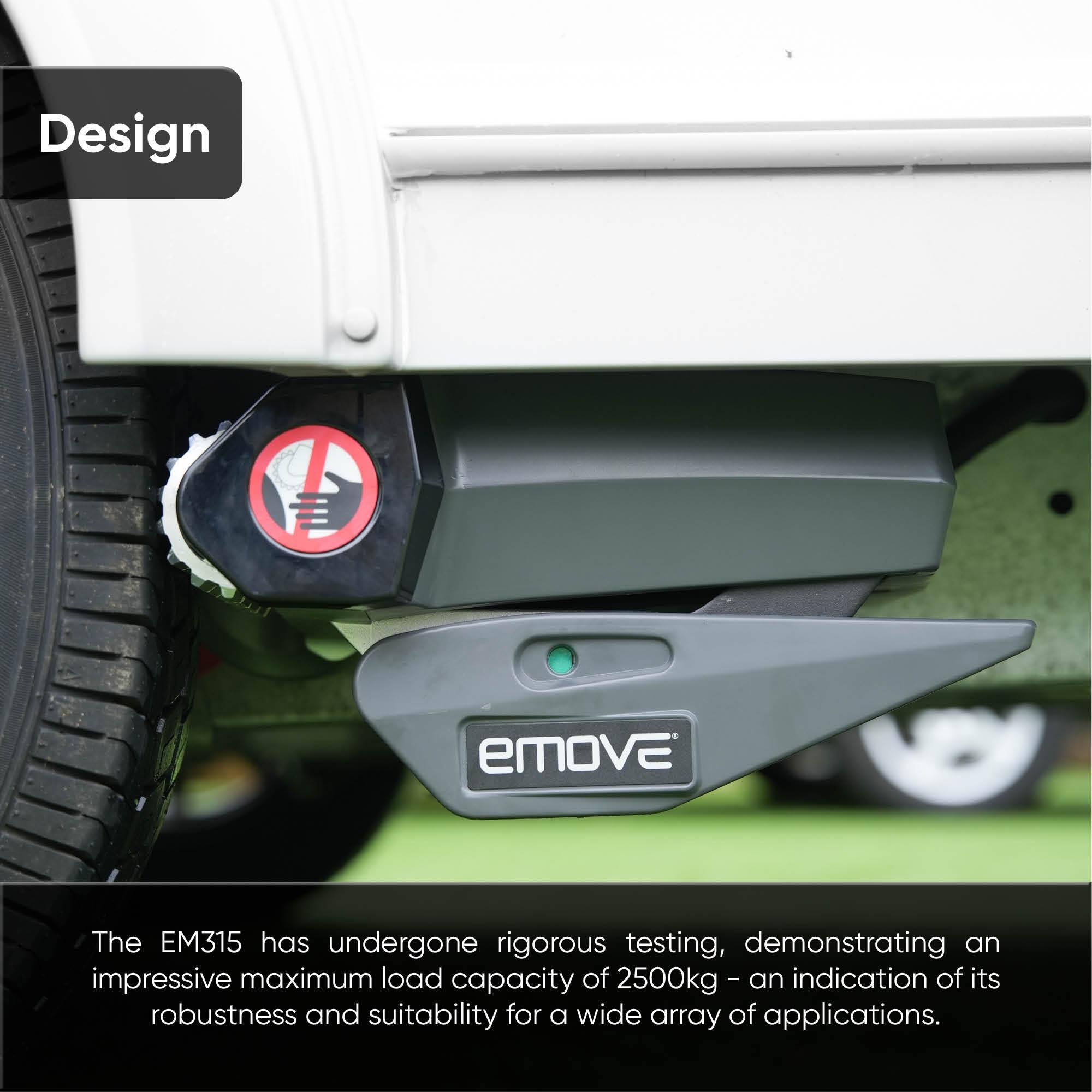 Streetwize EP-3000 Soft Start Gear Driven Auto Engaged Caravan Motor Mover