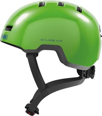 ABUS Skurb Kid Skate/Bmx Helmet Shiny Green, M