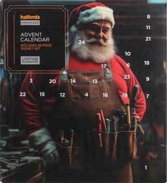 Halfords Advanced 40 Piece Socket Set Advent Calendar 2025