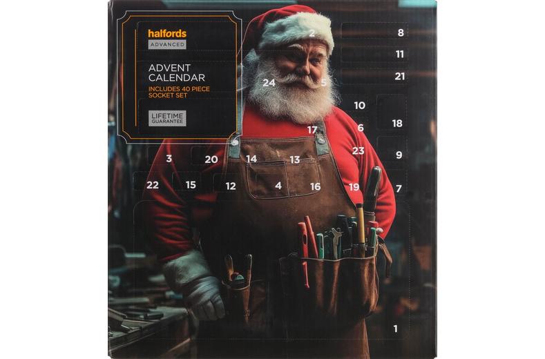 Halfords Advanced 40 Piece Socket Set Advent Calendar 2025 Halfords Advanced 40 Piece Socket Set Advent Calendar 2025