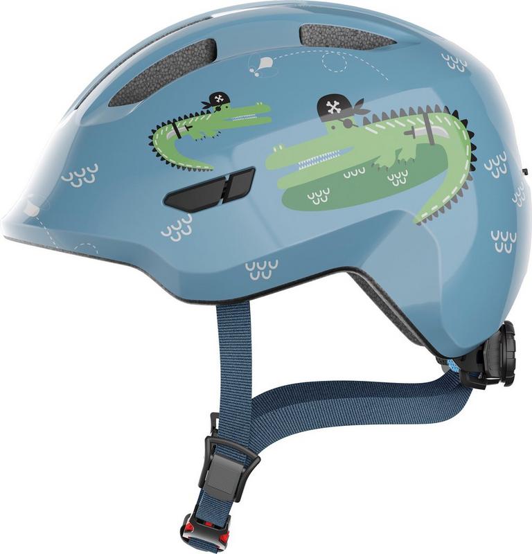 Halfords Abus ABUS Smiley 3.0 Children's Helmet, Blue Croco, S | Extra 8% off for BC Members