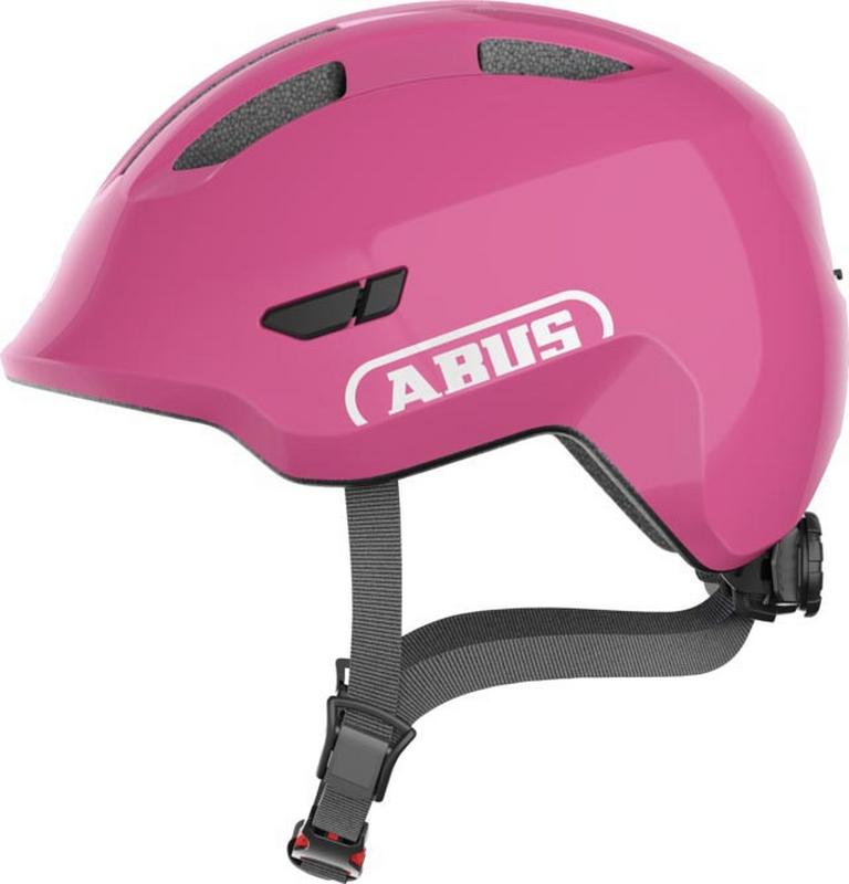 Halfords Abus Smiley 3.0 Children's Helmet, Shiny Pink, M | Extra 8% off for BC Members