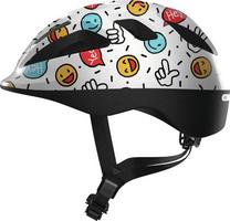 Halfords Abus Smooty 2.0 Children's Helmet, White, Smiley S | Extra 8% off for BC Members