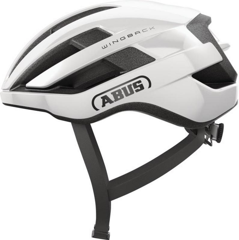 Halfords Abus Wingback Road Helmet, Shiny White, L | Extra 8% off for BC Members