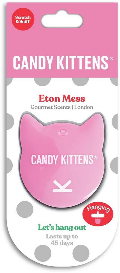 Candy Kittens 3D Air Freshener - Eton Mess Candy Kittens 3D Air Freshener - Eton Mess