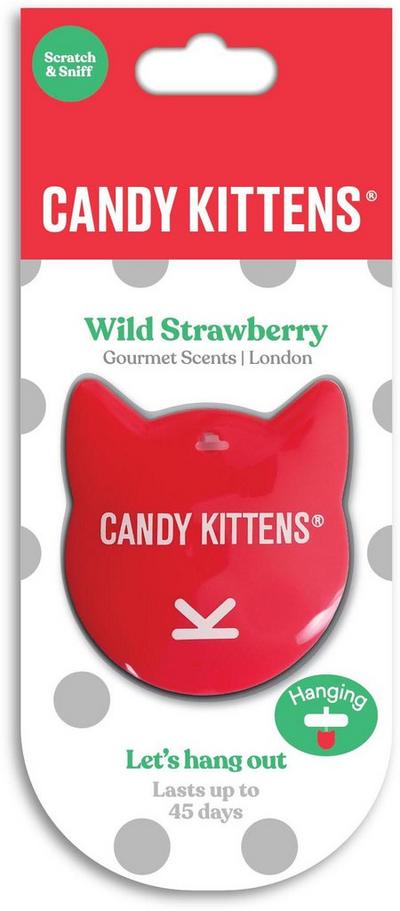 Candy Kittens 3D Air Freshener - Wild Strawberry Candy Kittens 3D Air Freshener - Wild Strawberry