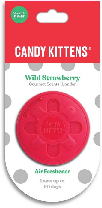 Candy Kittens Fibre Can Air Freshener - Wild Strawberry