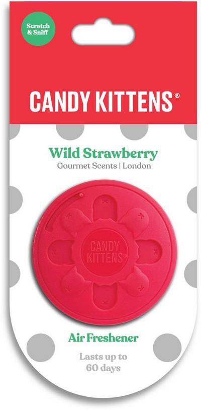 Candy Kittens Fibre Can Air Freshener - Wild Strawberry Candy Kittens Fibre Can Air Freshener - Wild Strawberry