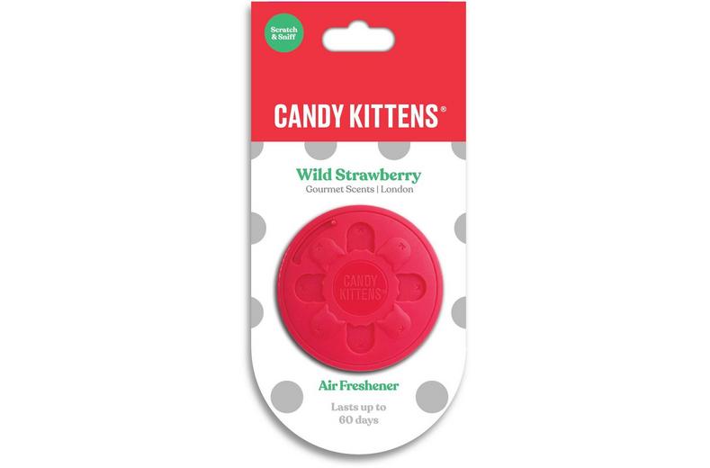 Candy Kittens Fibre Can Air Freshener - Wild Strawberry Candy Kittens Fibre Can Air Freshener - Wild Strawberry