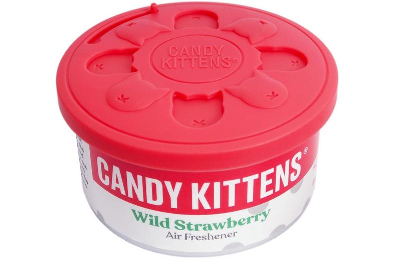 Candy Kittens Fibre Can Air Freshener - Wild Strawberry Candy Kittens Fibre Can Air Freshener - Wild Strawberry