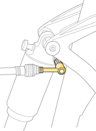 Topeak Pressure-Rite Schrader Valve Adapter