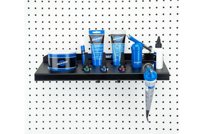 Park Tool JH-2 Wall-Mounted Lubricant & Compound Organizer Park Tool JH-2 Wall-Mounted Lubricant & Compound Organizer