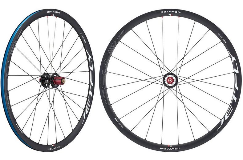 Novatec Jetfly Aluminium Clincher Disc Wheelset Novatec Jetfly Aluminium Clincher Disc Wheelset