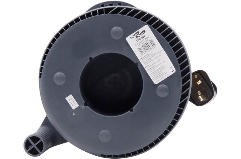 Tower 4 Socket 15 Metre 13 Amp Reel Pro Case Tower 4 Socket 15 Metre 13 Amp Reel Pro Case