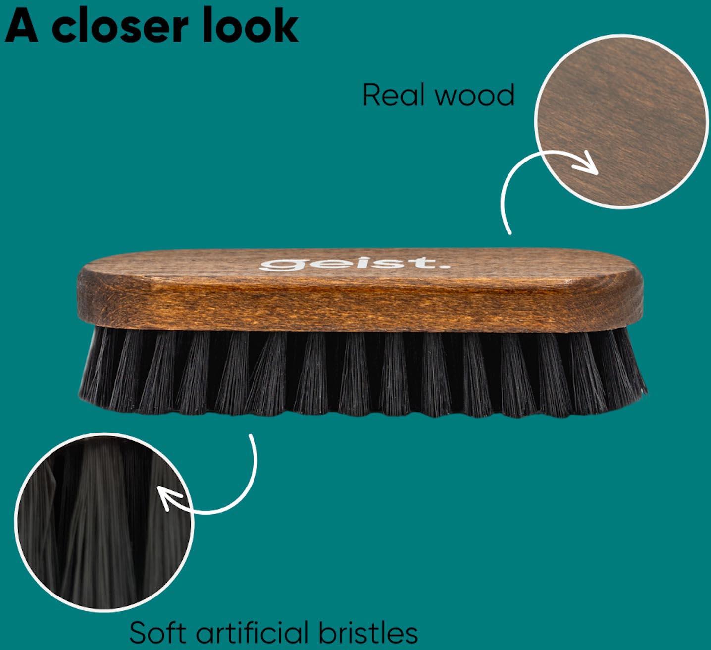 Geist Leather & Fabric Brush Large