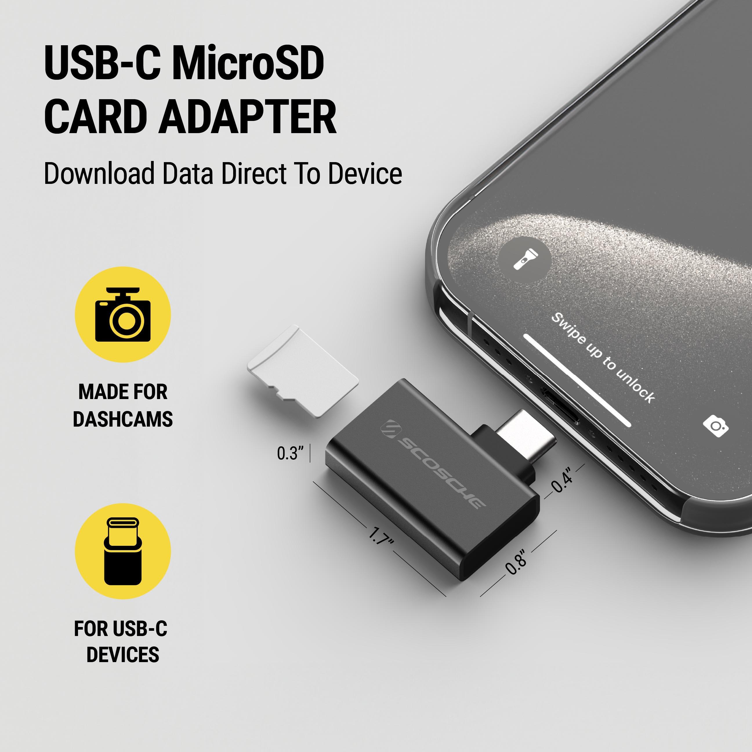 Scosche MicroSD Card Reader