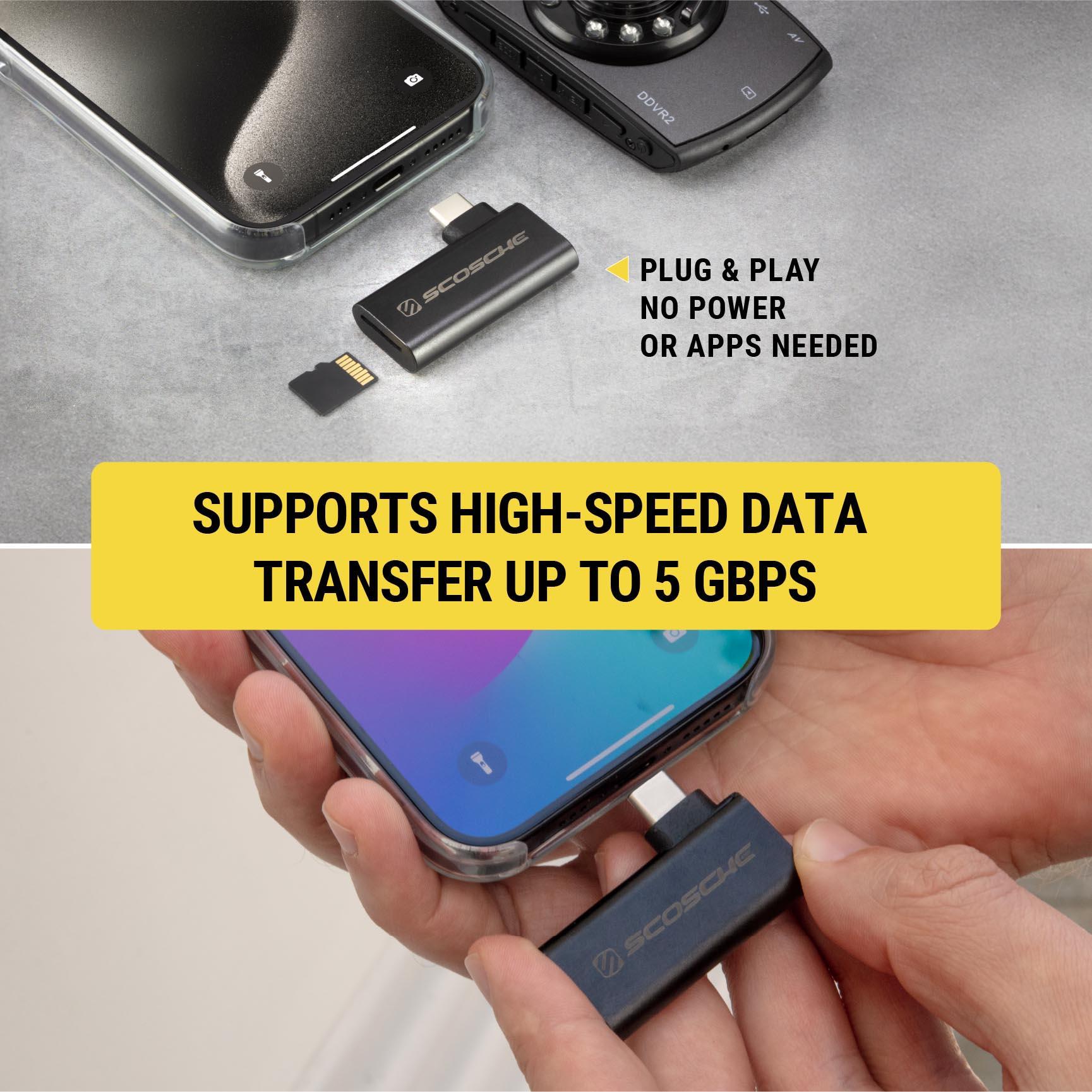 Scosche MicroSD Card Reader