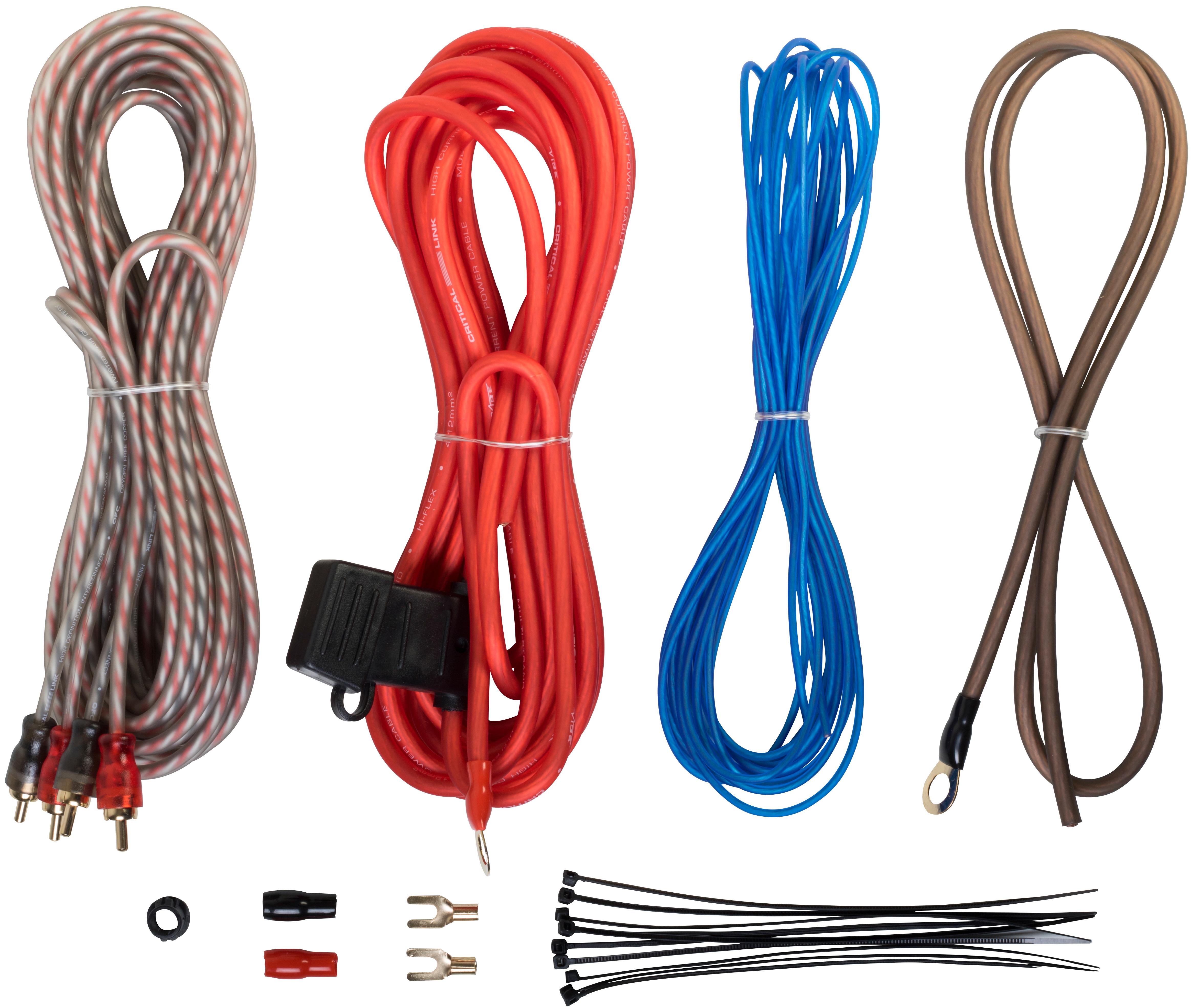Vibe 10 Awg Basic Amp Wiring Kit