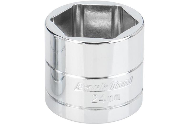 Park Tool 3/8" Flat-Faced Socket, 26mm Park Tool 3/8" Flat-Faced Socket, 26mm