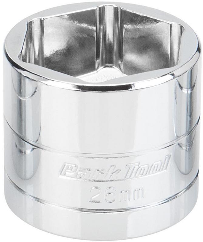 Halfords Park Tool 3/8 inch Flat-Faced Socket, 26mm | Extra 8% off for BC Members