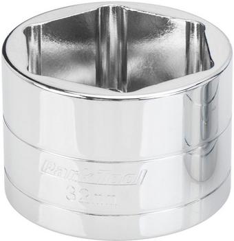 Park Tool 3/8" Flat-Faced Socket, 32mm