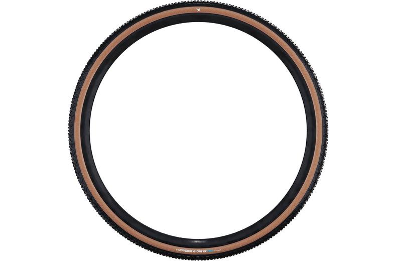 Schwalbe G-One RX Pro TLR Gravel Tyre, Transparent Sidewall 700x40c Schwalbe G-One RX Pro TLR Gravel Tyre, Transparent Sidewall 700x40c
