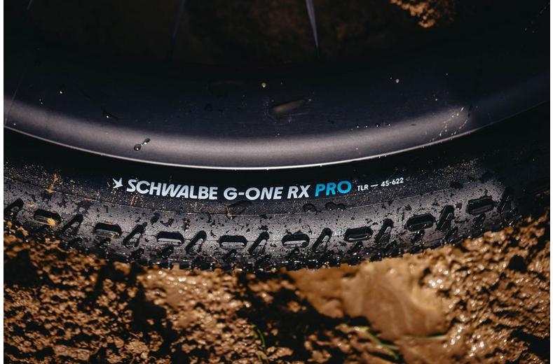 Schwalbe G-One RX Pro TLR Gravel Tyre, Transparent Sidewall 700x40c Schwalbe G-One RX Pro TLR Gravel Tyre, Transparent Sidewall 700x40c