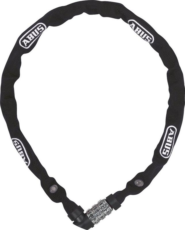 Halfords ABUS Chain Lock 1200/110 Web, Black | Extra 8% off for BC Members