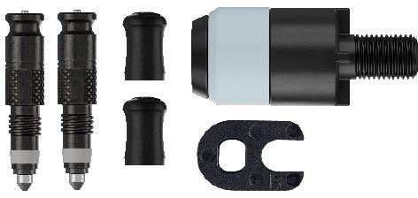 Schwalbe Clik Valves With Pump Head Adapter