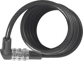 Halfords ABUS Abus Coil Cable Lock 3506C, 120 | Extra 8% off for BC Members