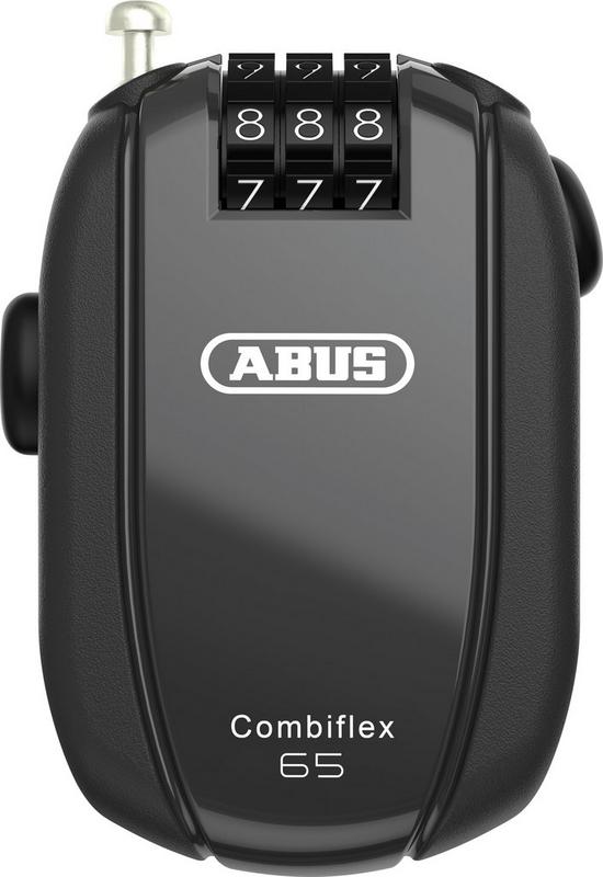 Halfords ABUS Abus Combiflex Stopover 65, Black | Extra 8% off for BC Members