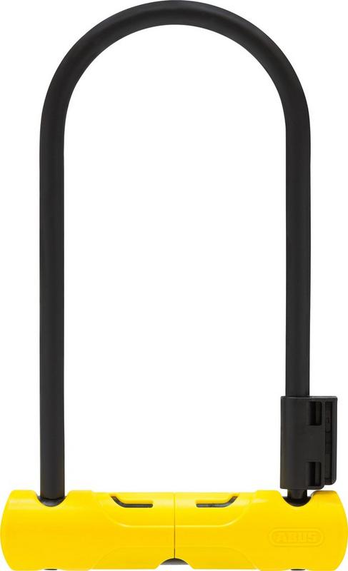 Halfords ABUS Abus D-Lock 402/170 Hb230 Sh34, Yellow | Extra 8% off for BC Members
