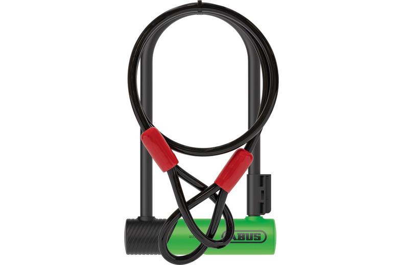 ABUS D-Lock Ultra 410K/170 HB230 SH + Cobra 10/120 Cable ABUS D-Lock Ultra 410K/170 HB230 SH + Cobra 10/120 Cable
