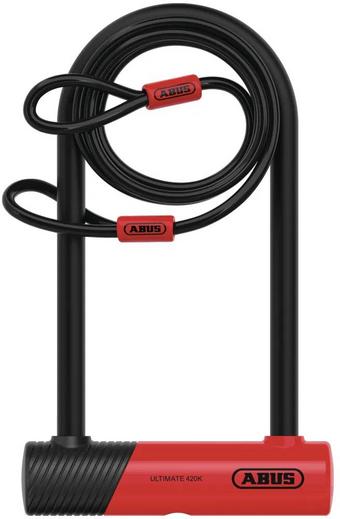 ABUS D-Lock 420K/150HB230 USH + Cobra 10/120 Cable