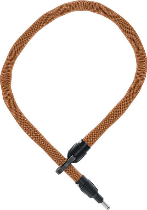 Halfords ABUS Abus Frame Lock Chain Ach Ivytex 6Ks/100, Orange | Extra 8% off for BC Members