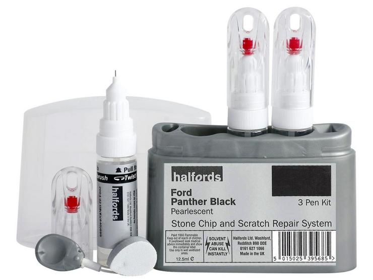 Halfords Ford Panther Black Scratch & Chip Repair Kit