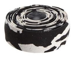 Halfords Cinelli Macro Splash Cork Handlebar Tape, Wht/Blk | Extra 8% off for BC Members