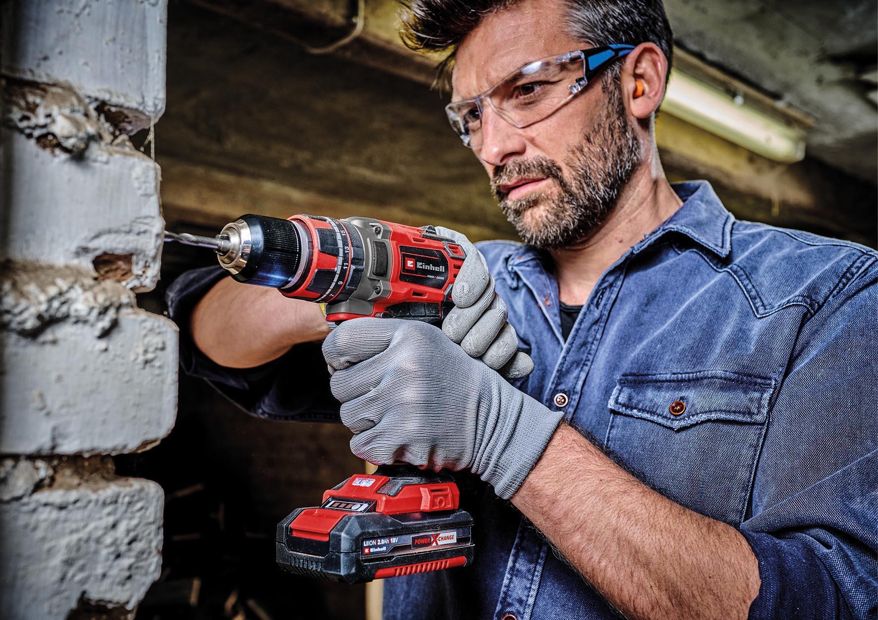 Einhell 18V Pro 50Nm Combi Drill Kit