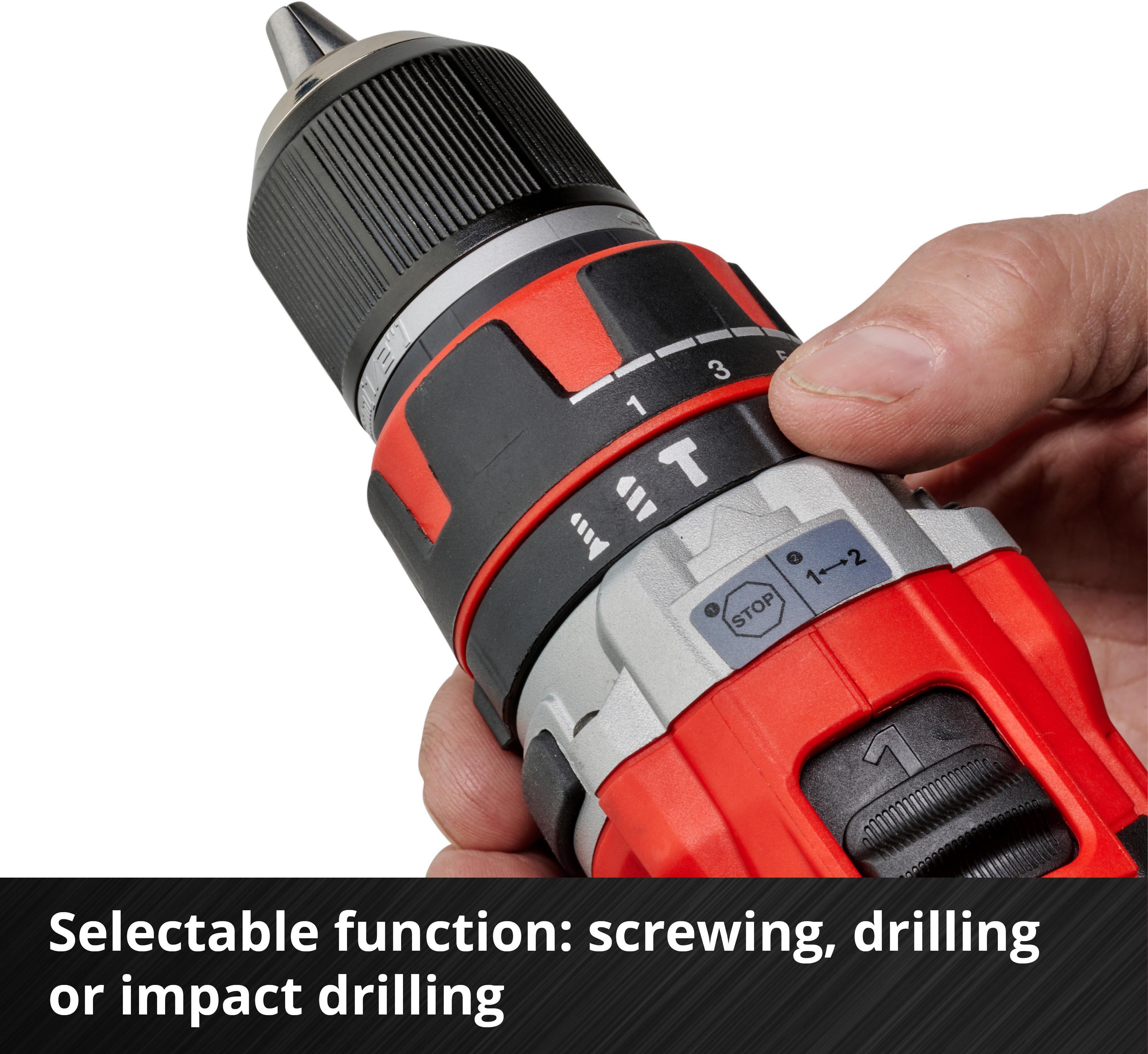 Einhell 18V Pro 50Nm Combi Drill Kit