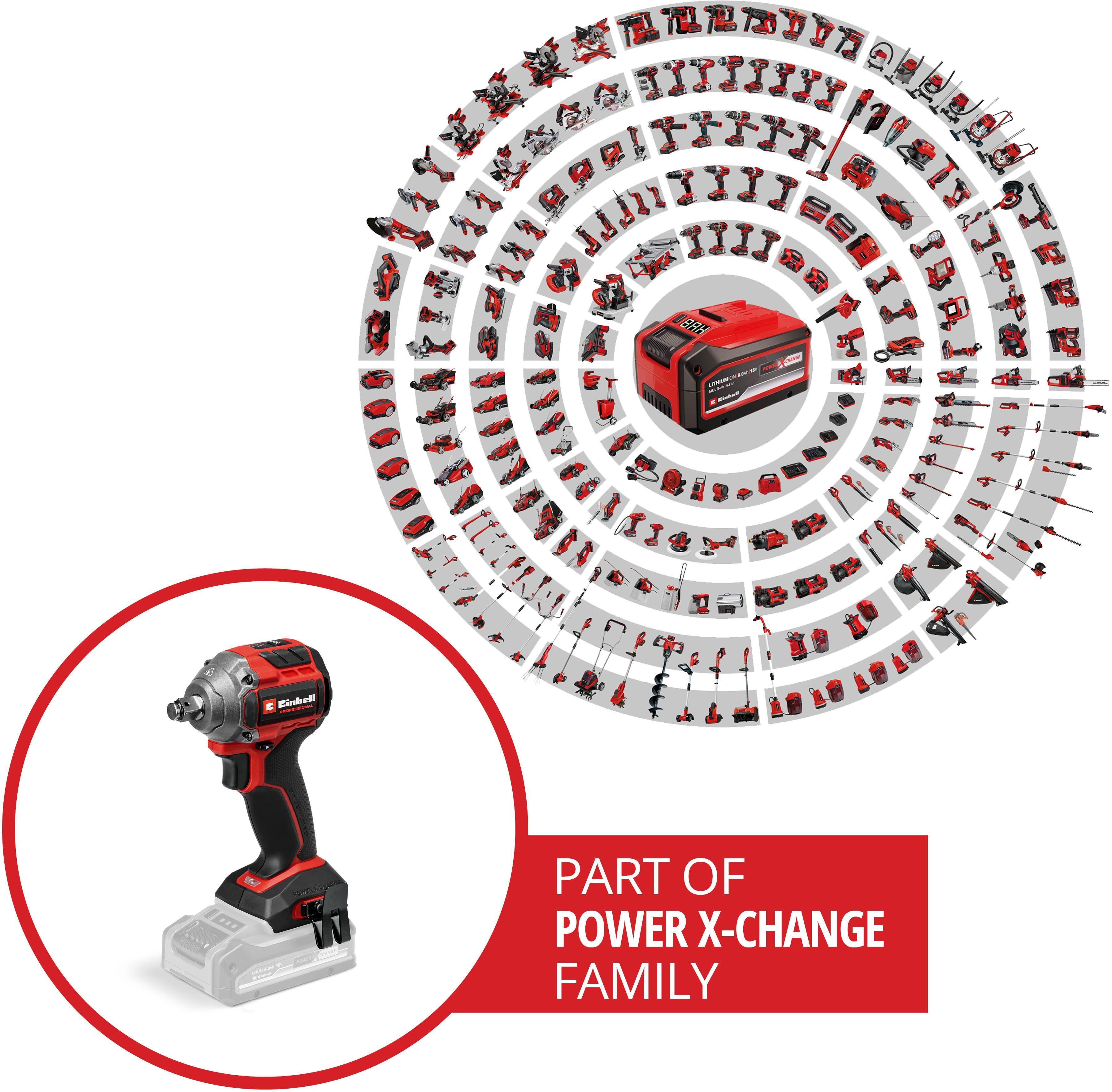 Einhell 18V Pro 260Nm Impact Wrench
